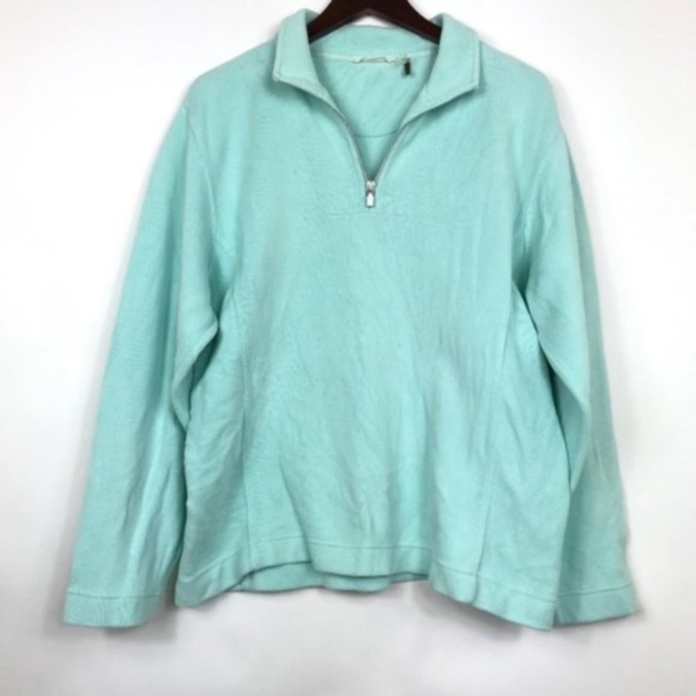 Tommy Bahama Womens Size Large Sweater Mint Green